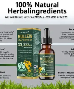 𝗛𝗲𝗮𝗹𝗿𝗶𝘇𝗲® 𝗢𝗿𝗴𝗮𝗻𝗶𝗰 𝗟𝘂𝗻𝗴 𝗖𝗹𝗲𝗮𝗻𝘀𝗶𝗻𝗴 𝗠𝘂𝗹𝗹𝗲𝗶𝗻 𝗟𝗲𝗮𝗳 𝗘𝘅𝘁𝗿𝗮𝗰𝘁 𝗗𝗿𝗼𝗽𝘀