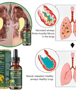 𝗛𝗲𝗮𝗹𝗿𝗶𝘇𝗲® 𝗢𝗿𝗴𝗮𝗻𝗶𝗰 𝗟𝘂𝗻𝗴 𝗖𝗹𝗲𝗮𝗻𝘀𝗶𝗻𝗴 𝗠𝘂𝗹𝗹𝗲𝗶𝗻 𝗟𝗲𝗮𝗳 𝗘𝘅𝘁𝗿𝗮𝗰𝘁 𝗗𝗿𝗼𝗽𝘀