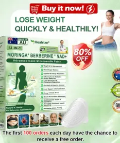 H𝐞a𝐥r𝐢z𝐞® 1𝟐-𝐈N-1 M𝐨r𝐢n𝐠a * B𝐞r𝐛e𝐫i𝐧e * N𝐀D+ 𝐀d𝐯a𝐧c𝐞d N𝐚n𝐨 𝐌i𝐜r𝐨n𝐞e𝐝l𝐞 𝐏a𝐭c𝐡