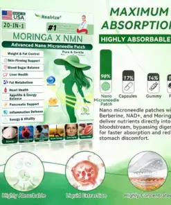 Healrize® 𝑴𝒐𝒓𝒊𝒏𝒈𝒂 & 𝑩𝒆𝒓𝒃𝒆𝒓𝒊𝒏𝒆 20-𝑰𝑵-1 𝑨𝒅𝒗𝒂𝒏𝒄𝒆𝒅 𝑵𝒂𝒏𝒐 𝑴𝒊𝒄𝒓𝒐𝒏𝒆𝒆𝒅𝒍𝒆 𝑷𝒂𝒕𝒄𝒉