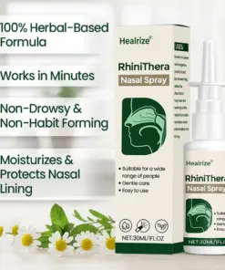 Healrize® BioActive Herbal Sinus Mist - Sinus & Hay Fever Relief Spray