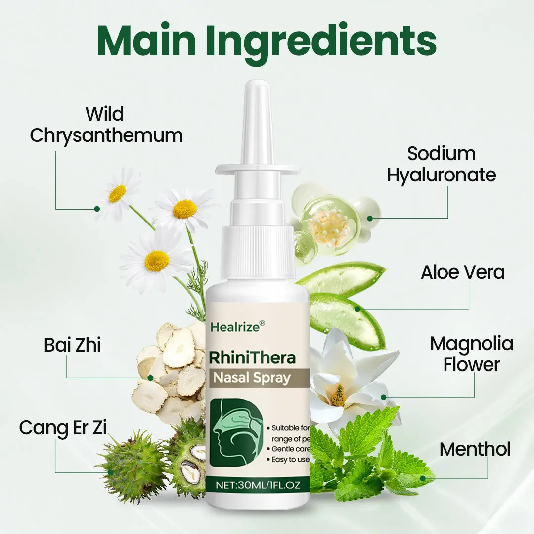 Healrize® BioActive Herbal Sinus Mist - Sinus & Hay Fever Relief Spray