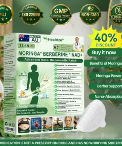 𝐻𝑒𝑎𝑙𝑟𝑖𝑧𝑒® 𝑴𝒐𝒓𝒊𝒏𝒈𝗮 · 𝗕𝗲𝗿𝗯𝗲𝗿𝙞𝙣𝙚 × 𝙉𝘼𝐃+ 𝟏2-𝐢𝐧-𝟏 𝗔𝗱𝘃𝗮𝗻𝗰𝙚𝙙 𝙉𝙖𝙣𝙤 𝙈𝙞𝙘𝙧𝙤𝙣𝙚𝙚𝐝𝐥𝐞 𝐏𝐚𝐭𝙘𝙝