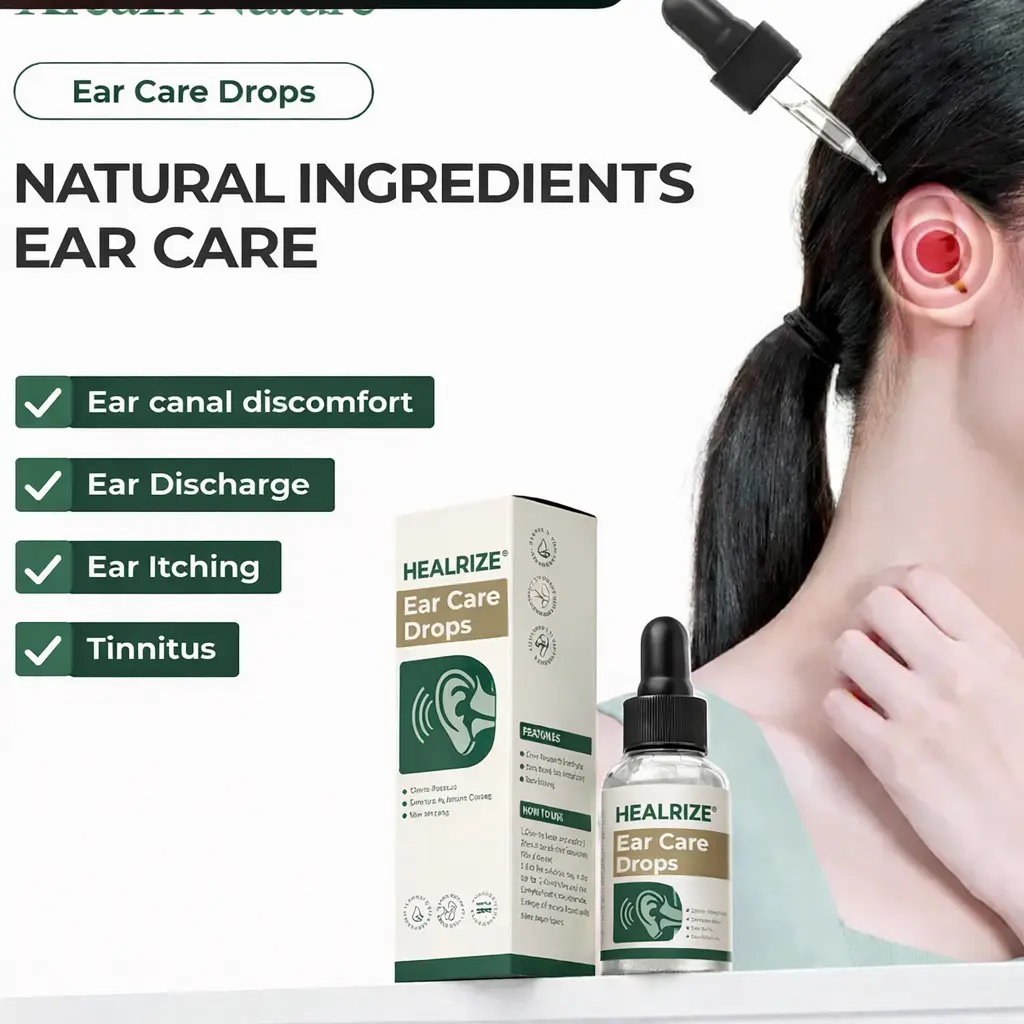 HEALRIZE® Ear Care Drops – Plant-Based Formula