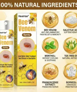 Healrize® Bee Venom Spray Joint Relief Wart Treatment, Two Effects in One Bottle