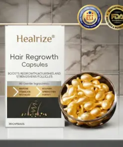 Healrize® Hair Regrowth Capsules Revive Follicles, Boost Hair Volume