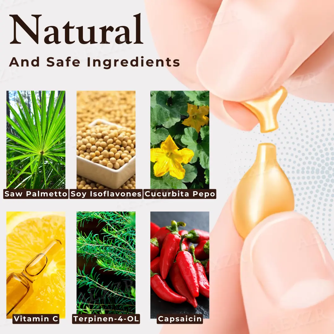 Healrize® Hair Regrowth Capsules Revive Follicles, Boost Hair Volume