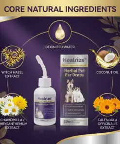 Healrize® Herbal Pet Ear Drops