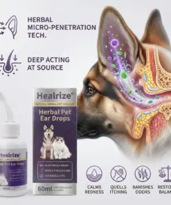 Healrize® Herbal Pet Ear Drops