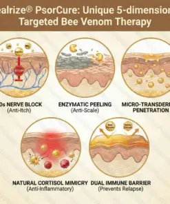 Healrize® PsorCure Targeted Bee Venom Relief Cream