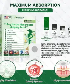 Healrize®7-Day Herbal Nanoneedle Shaping Patch™ Addressing Obesity, Diabetes, High blood pressure, and Sleep apnea Issues