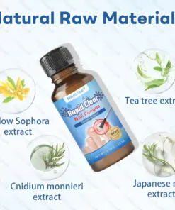Healrize®Nano Rapid Clear Nail Fungus Rapair Liquid Effective in Seven Days, Permanently Eliminates the Root