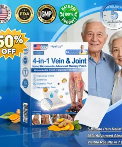 Healrize® 4-in-1 Vein & Joint Nano Microneedle Advanced Therapy Patch