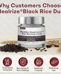 Healrize® BlackRice DermCorrect™ Wart Recovery Cream Suitable for all skin types
