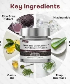 Healrize® BlackRice DermCorrect™ Wart Recovery Cream Suitable for all skin types