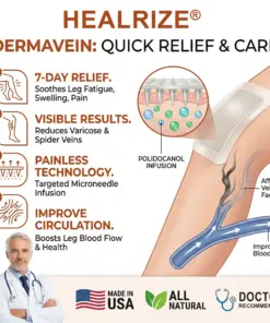 Healrize® DermaVein Microneedle Patch