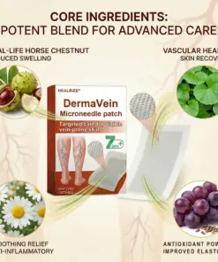 Healrize® DermaVein Microneedle Patch
