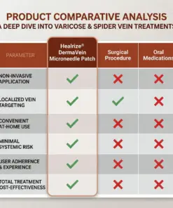 Healrize® DermaVein Microneedle Patch