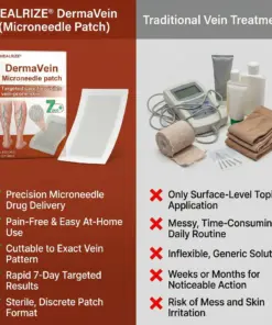 Healrize® DermaVein Microneedle Patch