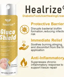 Healrize® GlucoShield Bee Venom Wound Spray1 Best-Selling Wound Care Spray