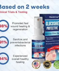 Healrize® GlucoShield Protective Barrier Film Spray