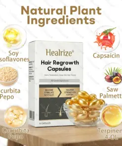 Healrize® Hair Regrowth Capsules Nano Penetration, Deep into Hair Roots