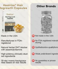 Healrize® Hair Regrowth Capsules Newly Upgraded,Nano Penetration, Deep into Hair Roots