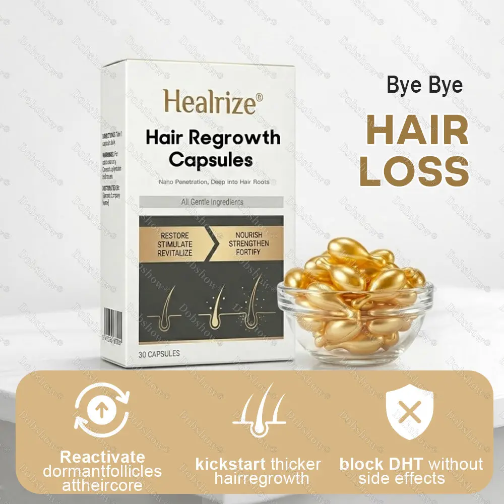 Healrize® Hair Regrowth Capsules Newly Upgraded,Nano Penetration, Deep into Hair Roots