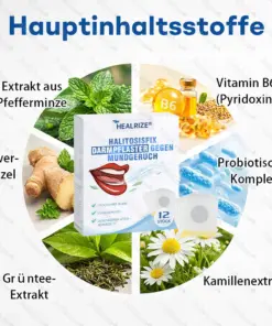 Healrize® HalitosisFix Darmpflaster gegen Mundgeruch