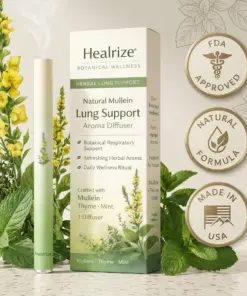 Healrize® Natural Mullein Lung Support Aroma Diffuser