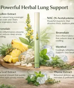 Healrize® Natural Mullein Lung Support Aroma Diffuser