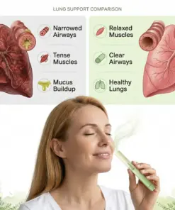 Healrize® Natural Mullein Lung Support Aroma Diffuser