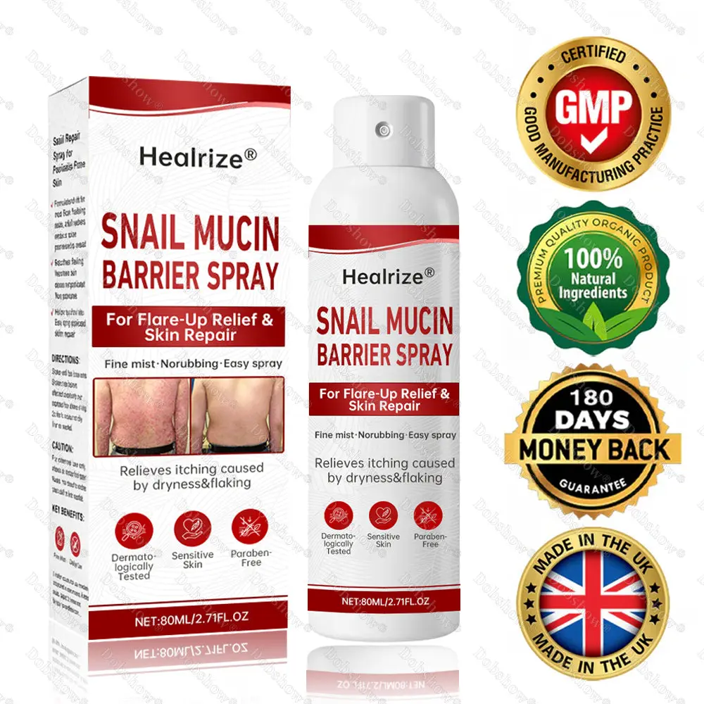Healrize® Snail Mucin Barrier Spray for Flare-Up Relief & Skin Repair