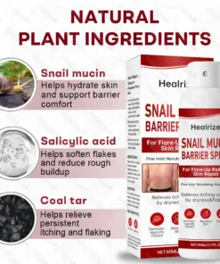 Healrize® Snail Mucin Barrier Spray for Flare-Up Relief & Skin Repair