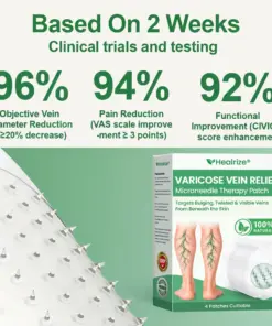 Healrize® VeinEase Microneedle Care PatchInstant Relief, Long-Term Results