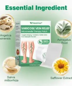 Healrize® VeinEase Microneedle Care PatchInstant Relief, Long-Term Results