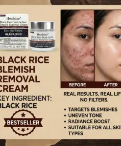 Healrize®Black Rice Dual-Action Blemish Removal Cream