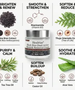 Healrize®Black Rice Dual-Action Blemish Removal Cream