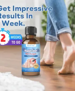 Healrize®Nano Rapid Clear Nail Fungus Rapair Liquid Effective in 7 Days, Permanently Eliminates the Root