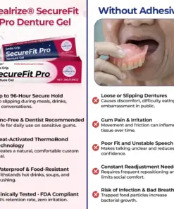 Healrize®SecureFit Pro Denture Gel