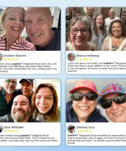 𝐇𝐞𝐚𝐥𝐫𝐢𝐳𝐞® Tideglusib Fast‑Dissolving Tooth & Gum Repair Oral Strips