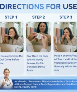 𝐇𝐞𝐚𝐥𝐫𝐢𝐳𝐞® Tideglusib Fast‑Dissolving Tooth & Gum Repair Oral Strips