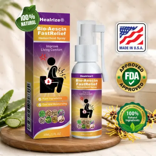 Healrize® Bio-Aescin FastRelief Hemorrhoid Spray