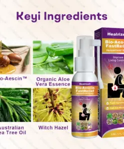 Healrize® Bio-Aescin FastRelief Hemorrhoid Spray
