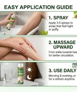 Healrize® Light Legs Swelling & Circulation Relief Spray