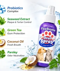 Healrize® PawBiome 3-in-1 Pet Oral Spray