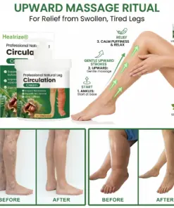 Healrize® Professional Natural Leg Circulation Cream