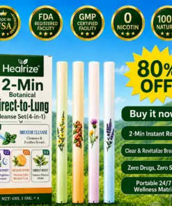 Healrize® 2-Min Botanical Direct-to-Lung Cleanse Set