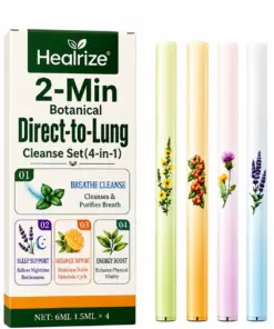 Healrize® 2-Min Botanical Direct-to-Lung Cleanse Set