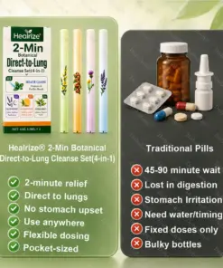 Healrize® 2-Min Botanical Direct-to-Lung Cleanse Set